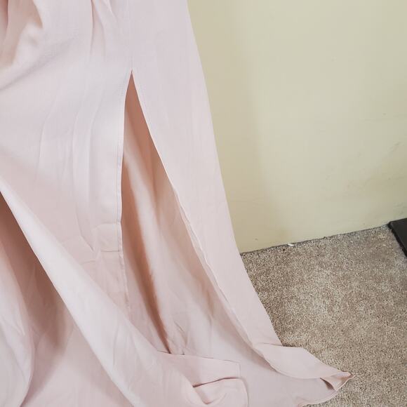 Show Me Your Mumu Hacienda Maxi Dress in Dusty Blush Women's Size L - Picture 5 of 11